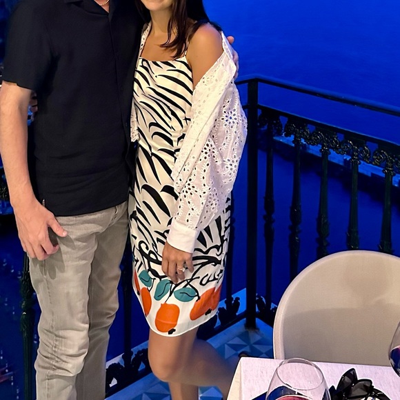 STAUD Lemon printed mini dress - Picture 8 of 8